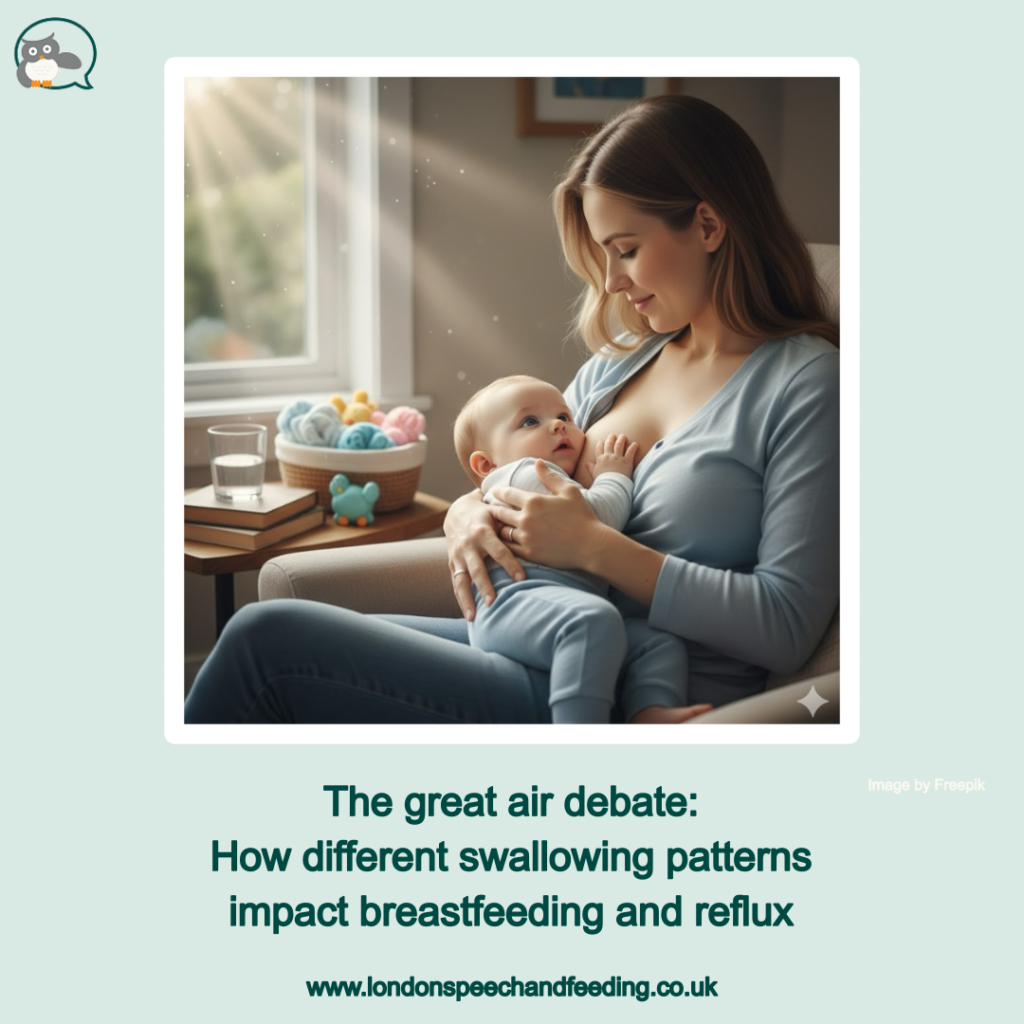 The great air debate: How different swallowing patterns impact breastfeeding and reflux