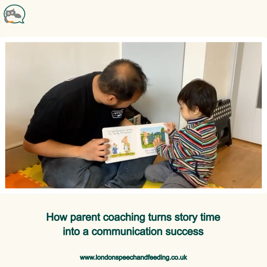 How parent coaching turns story time into a communication success