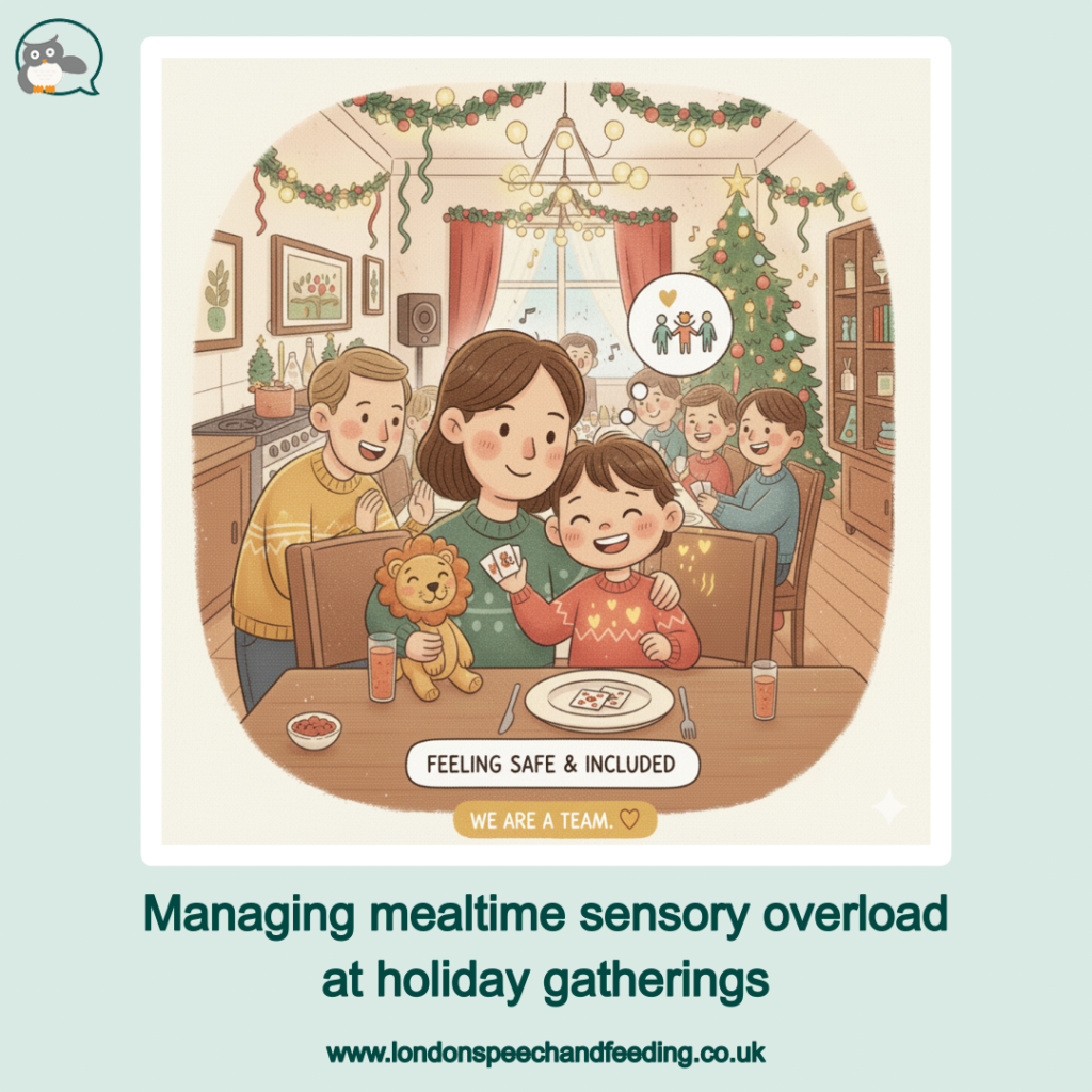Managing mealtime sensory overload at holiday gatherings