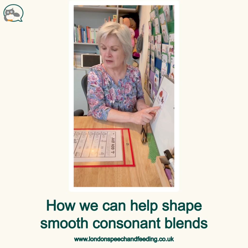 How we can help shape smooth consonant blends