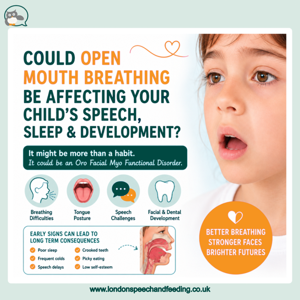 Could mouth breathing be affecting your child's speech, sleep and development?