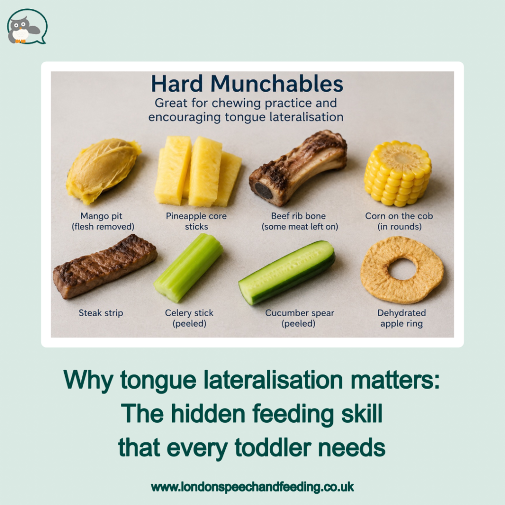 Why tongue lateralisation matters: The hidden feeding skill that every toddler needs